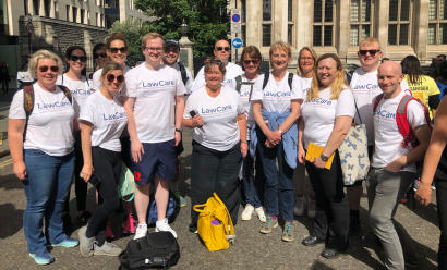 Lawcare charity walk